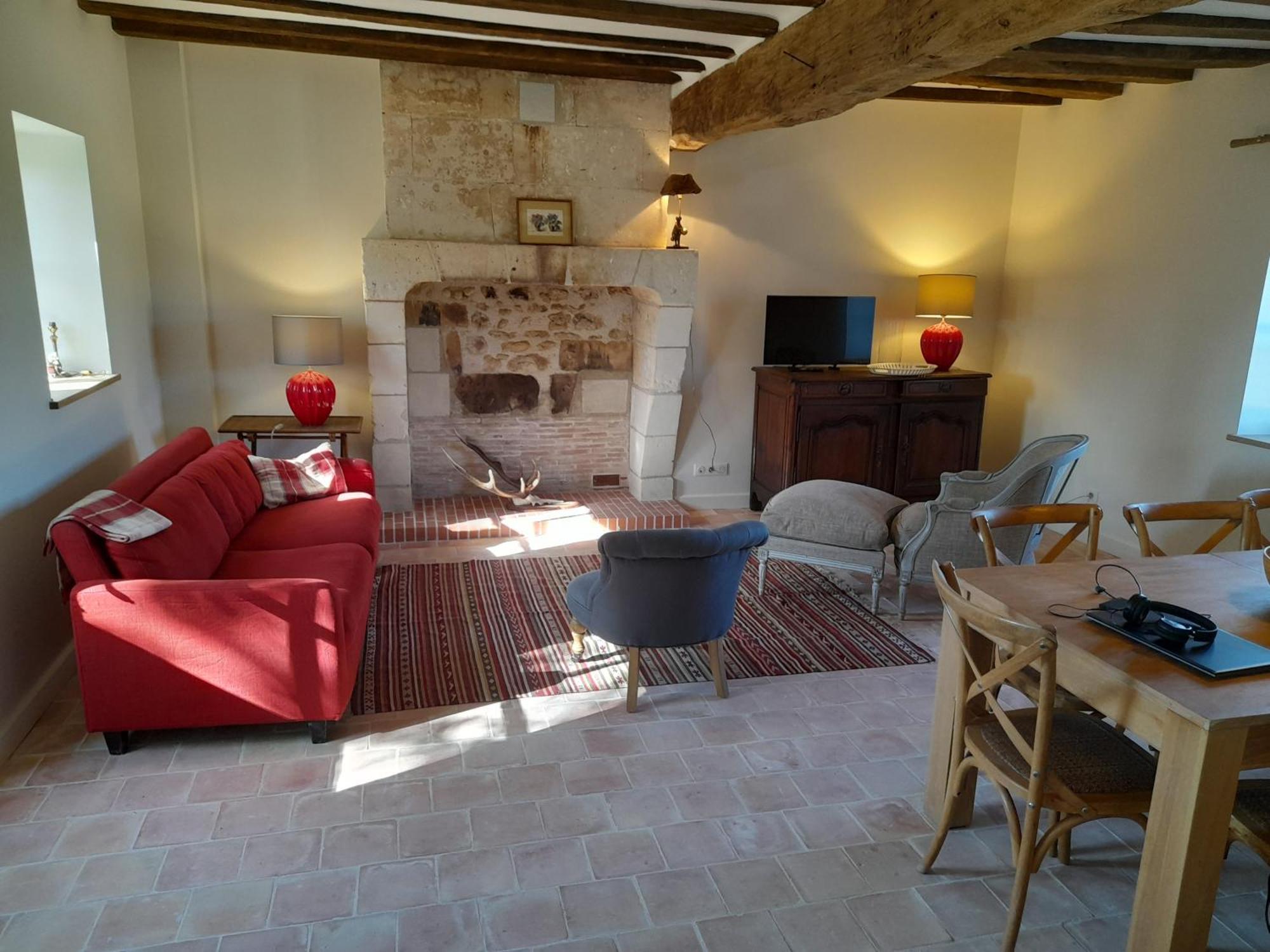 Le Puits Renaissance - Gites De Caractere Et Piscine Chauffee Chambourg-sur-Indre Екстер'єр фото